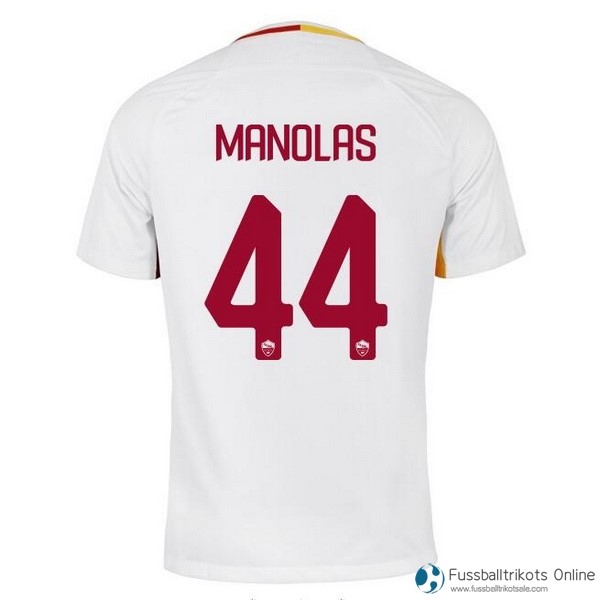 AS Roma Trikot Auswarts Manolas 2017-18 Fussballtrikots Günstig